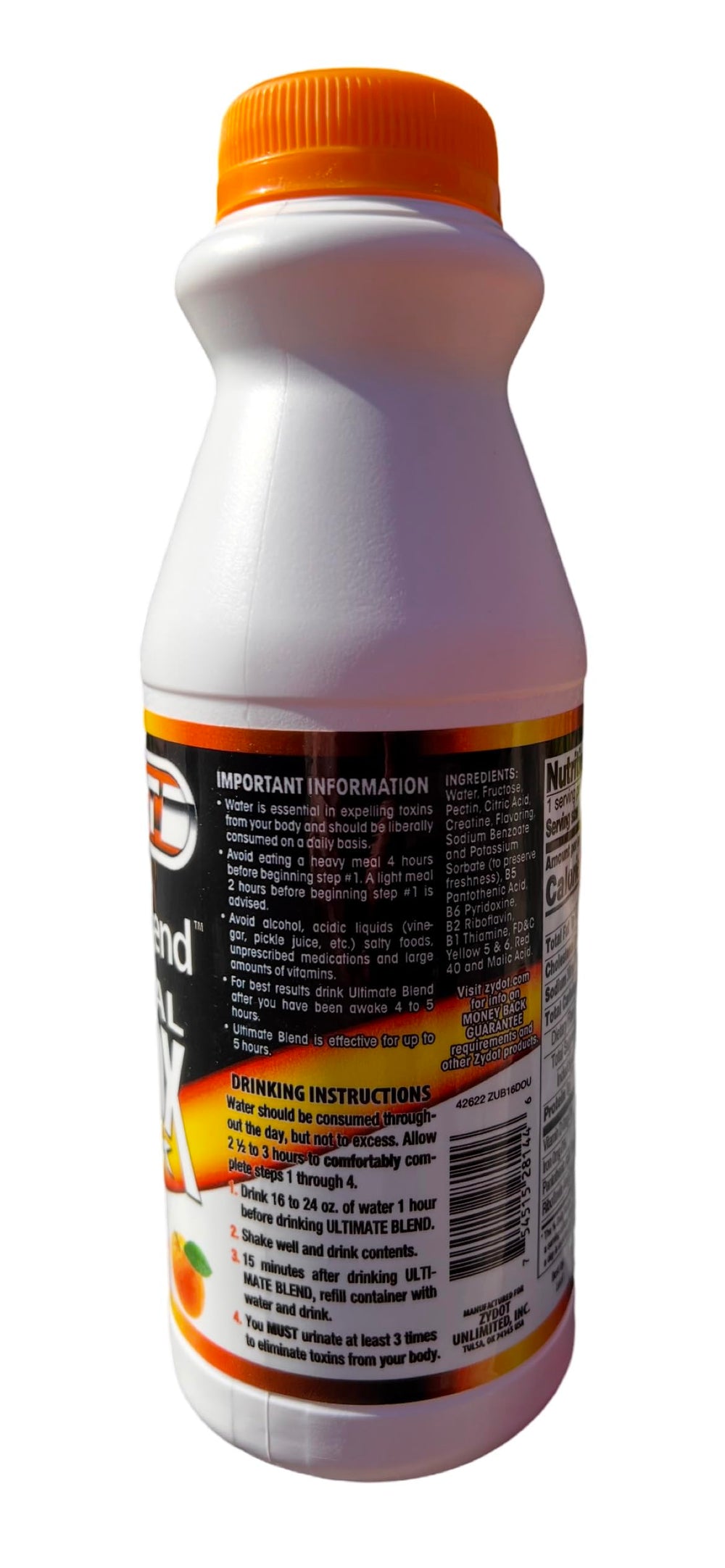 Shootclhear Detox Kit components including herbal pills