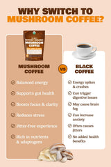 Branding of ShroomDNA 10-in-1 Mushroom Coffee packaging