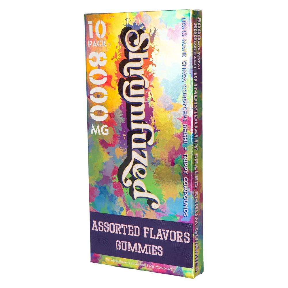 Proprietary mushroom blend packaging logo