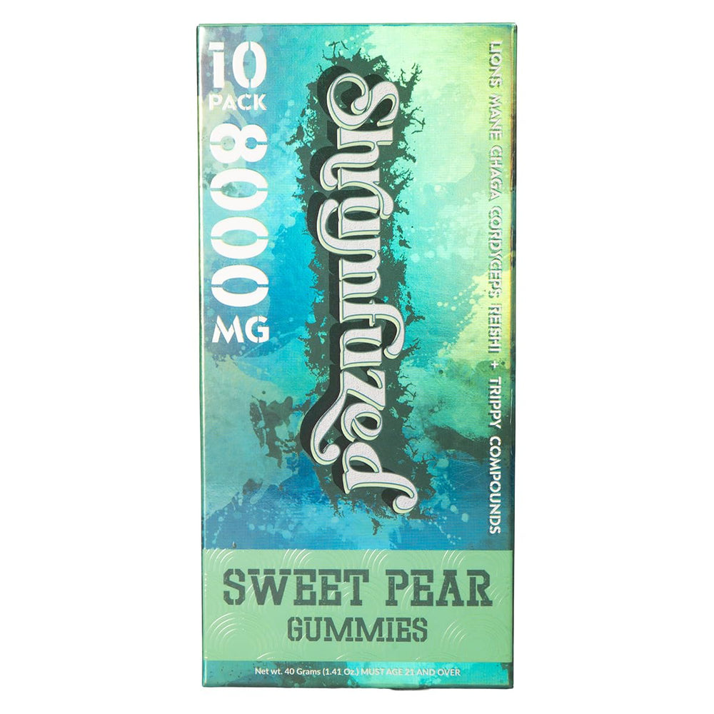 Sweet Pear flavored Shrumfuzed nootropic gummy