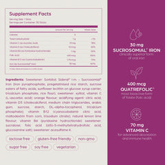 Daily dosage information on packaging