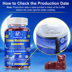 Nighttime routine with SIGNILIFE gummies by the bed