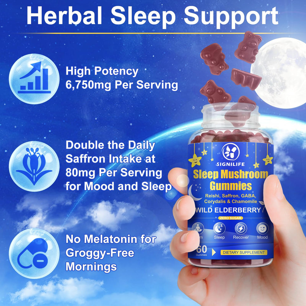 Close-up of elderberry-flavored gummies