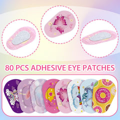 Packaging of latex-free eye patches for amblyopia therapy