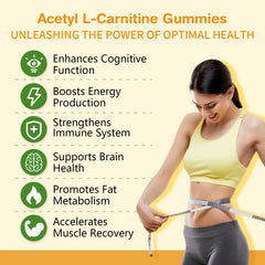 Gummies chews with orange flavor to support energy and metabolism