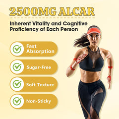 Nutrition facts panel for Sijigood acetyl L-Carnitine gummies