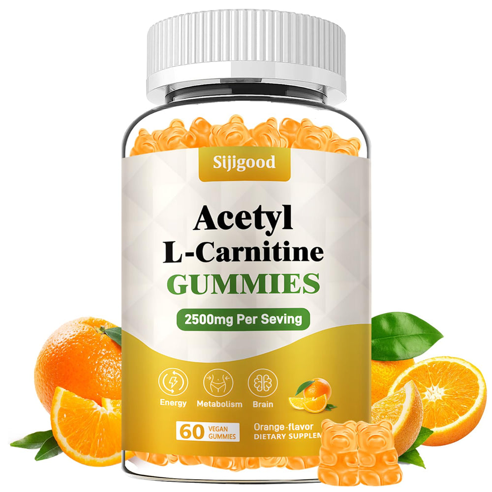 Sijigood Acetyl L-Carnitine 60-count bottle with orange flavor