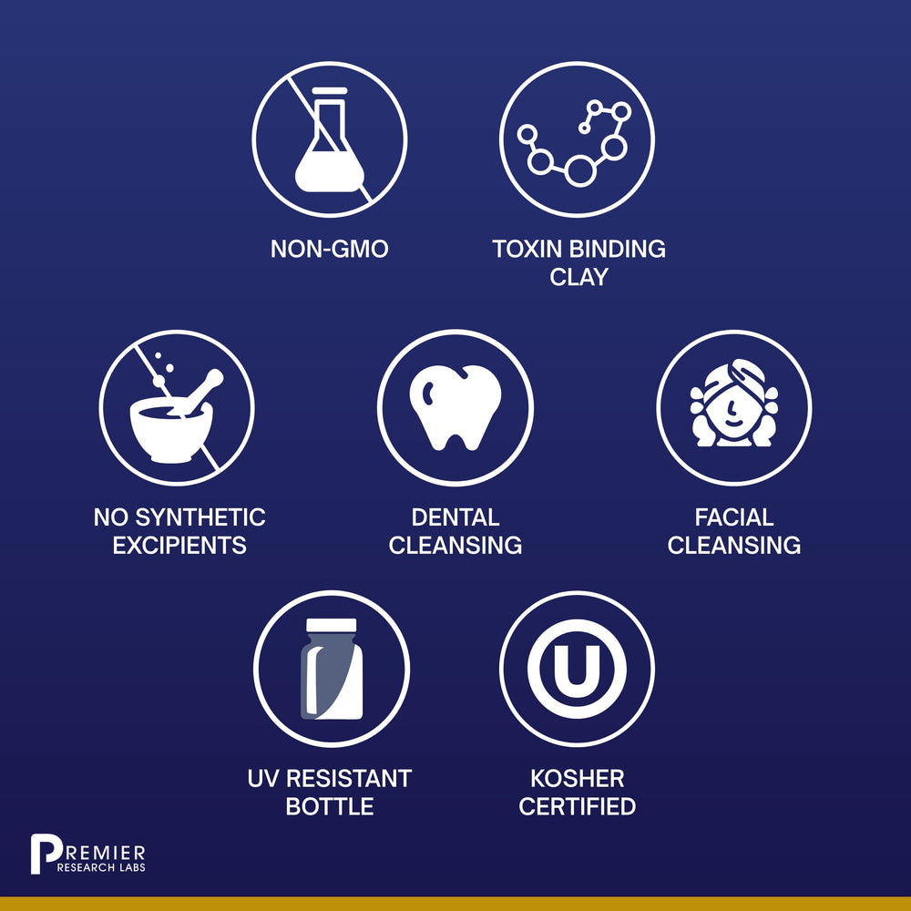 Silica and mineral oxides in cleansing clay
