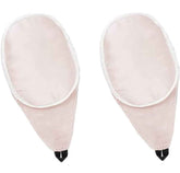 Silk eye patches for glasses – front view