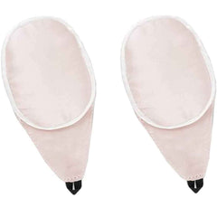 Silk eye patches for glasses – front view