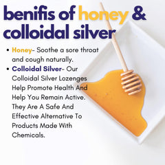 21-count bottle of Silver Biotics Colloidal Silver Lozenges