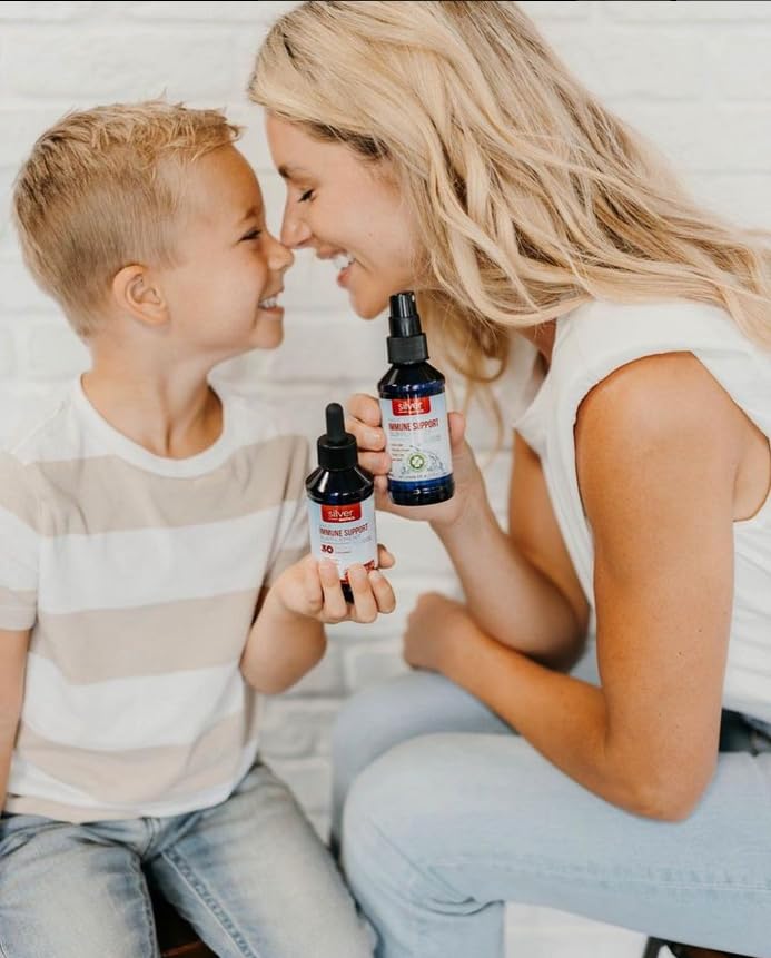 Product in use: daily immune support spray