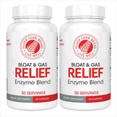 Silver Fern Bloat & Gas Relief Digestive Enzyme Blend bottle – front view