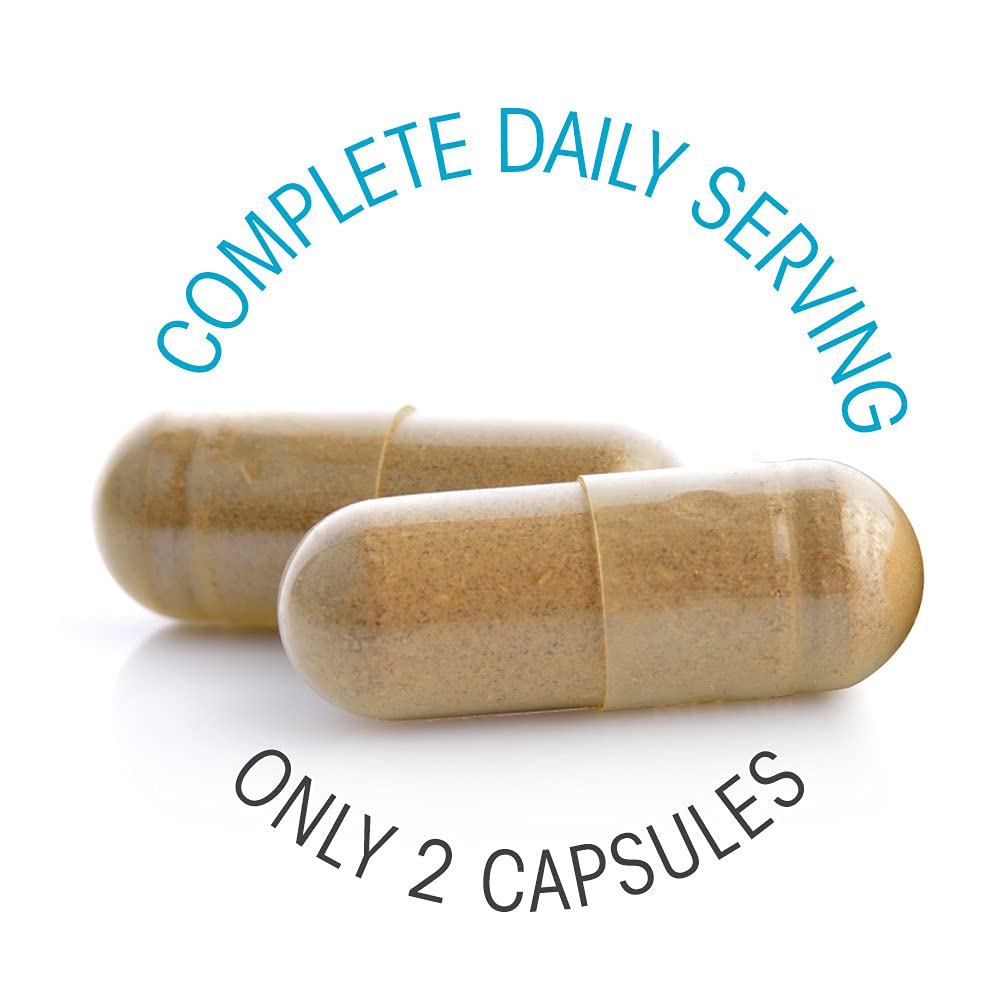 Nutrition facts card for Silver Fern multivitamin