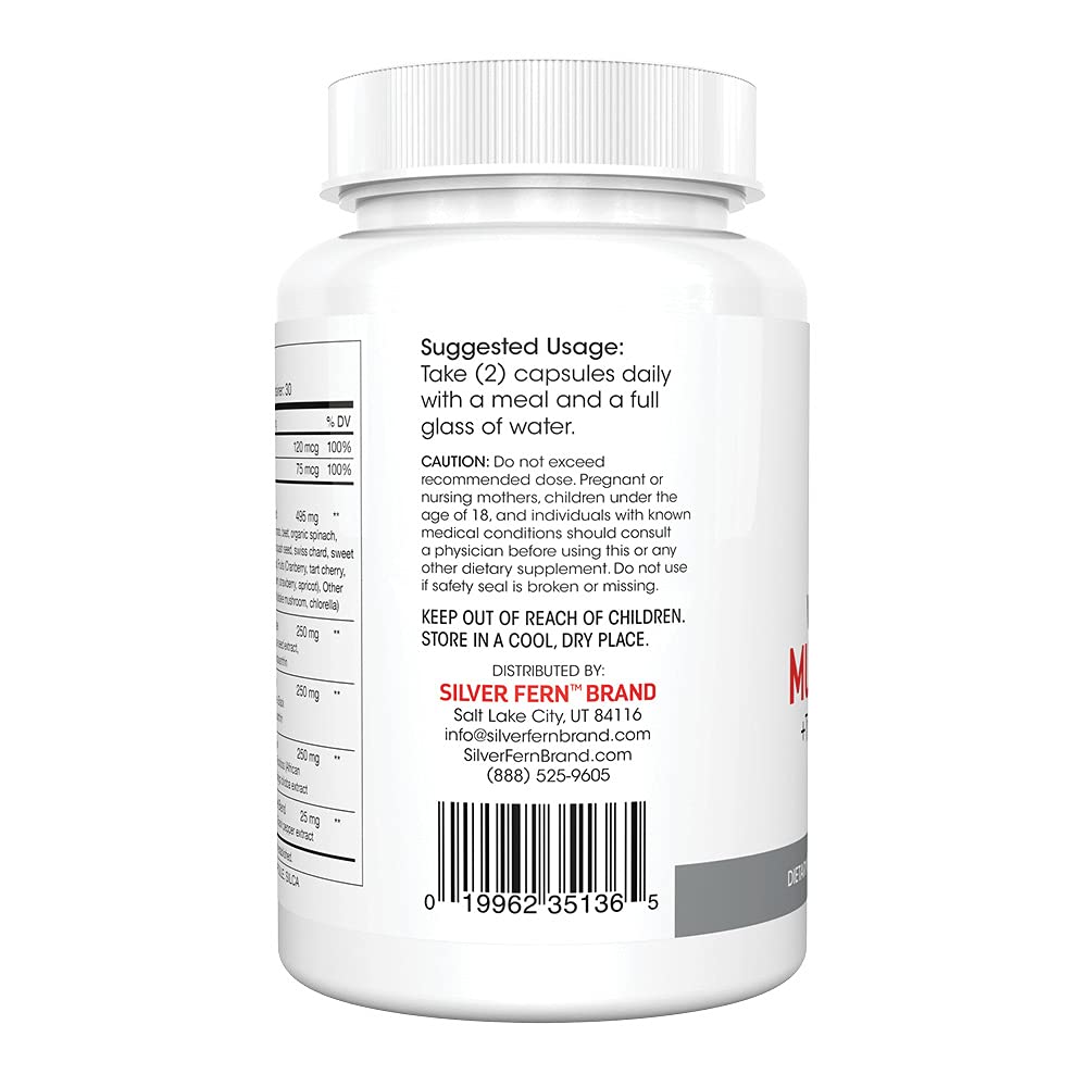 Two-bottle packaging bundle of Silver Fern supplement