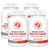 Front view of Silver Fern Whole Food Daily Multi Vitamin bottle with label