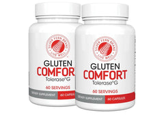 Silver Fern Gluten Comfort with Tolerase G bottle front view