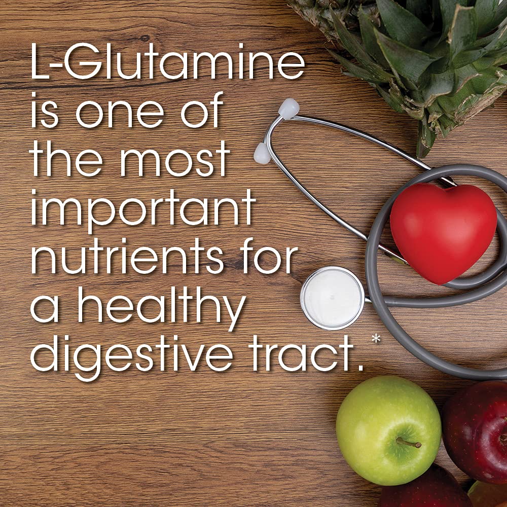 Ingredients panel showing L-Glutamine, Curcumin C3 Reduct, Zinc and Ascorbic Acid