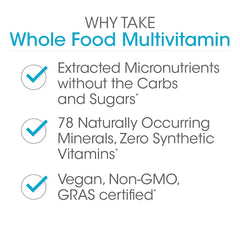 Close-up of 60 vegan capsules