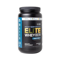 Silver Star Nutrition Select Proformance Elite Whey Protein Isolate poured for fast muscle recovery