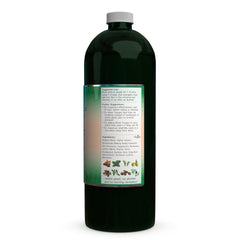 Box and bottle display of Silver Tongue Oral Care Mouthwash