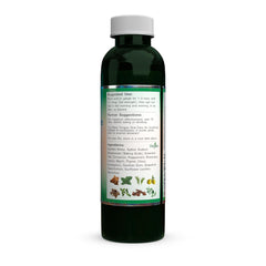 Ingredients including colloidal silver and essential oils