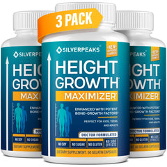 SILVERPEAKS Growth Capsules bottle front label