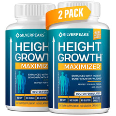 SILVERPEAKS Growth Capsules pack 2 front view