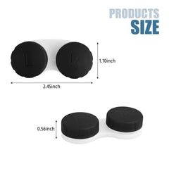 SimautHawk 8-pack colored contact lens cases set