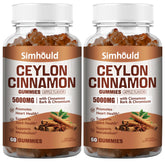 Simhould 2-pack Cinnamon Gummies Apple flavor packaging front