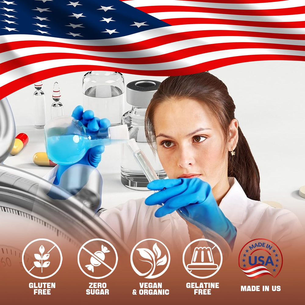 Vegan and gluten-free icons on Simhould Cinnamon Gummies packaging