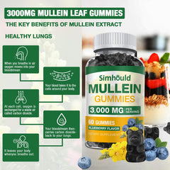 Simhould Mullein Gummies ingredients and nutrition facts