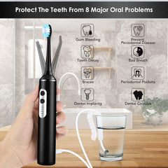 Water flosser delivering up to 140 PSI