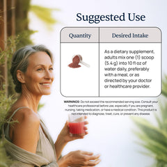 Simple Promise VenoPlus8 packaging shown beside a glass for daily routine