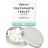 SIMPLUT chewable fluoride toothpaste tablets 60-pack travel size