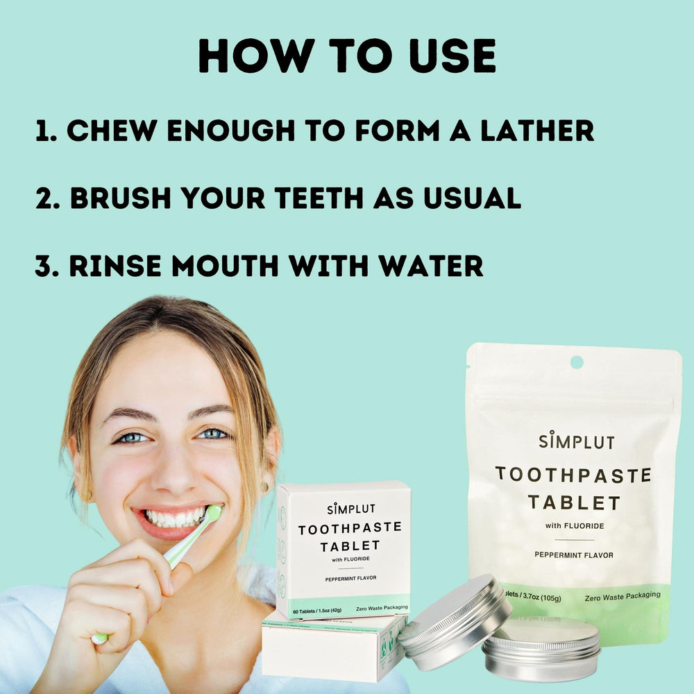 Peppermint-flavored natural ingredient blend used in SIMPLUT tablets