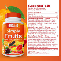 Close-up view of Simply Nature's Pledge capsules