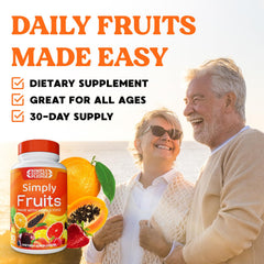 Serving suggestion showing how to take the capsules