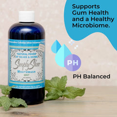 PH balanced formula for gum health
