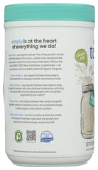 Measuring scoop with whey protein powder
