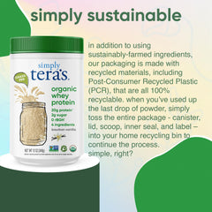 Simply Tera's organic stevia sweetener for naturally sweetened recipes.