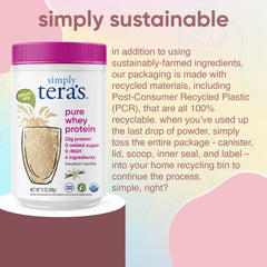 Vanilla ingredients from Bourbon Islands used in Simply tera's whey