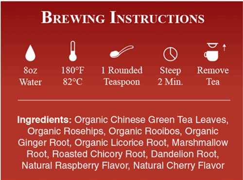 Green tea and rooibos blend for Type O blood – Sip Right Tea O