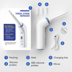 Includes four silicone probes for safe use