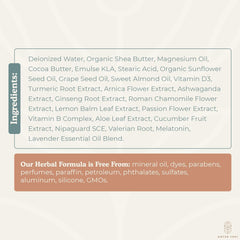 Lifestyle scene with the cream, a candle, and a book for nighttime routine