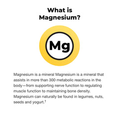 Six-month supply of 180 magnesium softgels