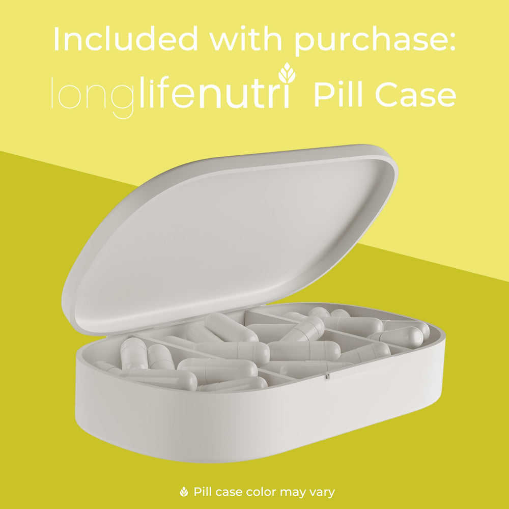 180 vegetarian capsules for six-month supply