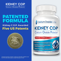 Six-pack bundle of KIDNEY C.O.P. Calcium Oxalate Protector.