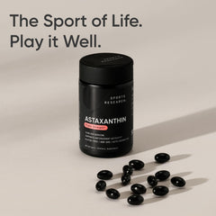 60 softgels bottle of Astaxanthin
