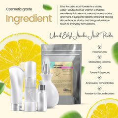 Concept image showing skin gloss improvement